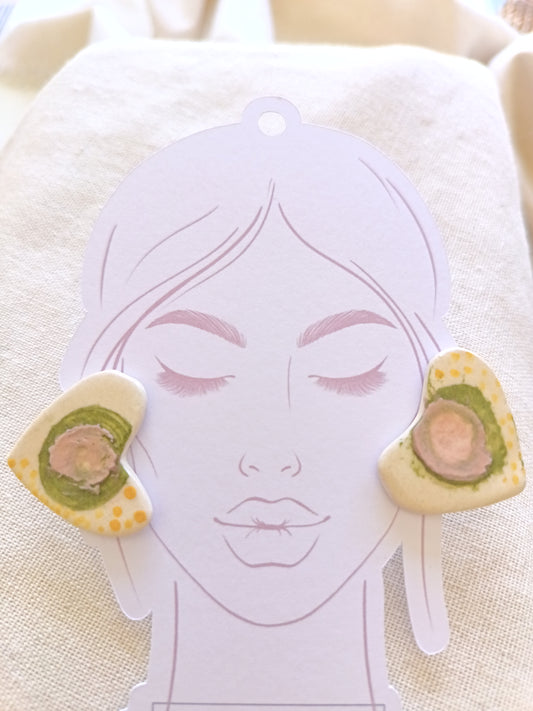 Corazón - Oliva y Rosa