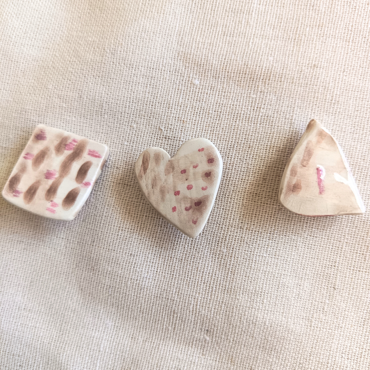 TIERRA ROSA  · Trío de Aretes