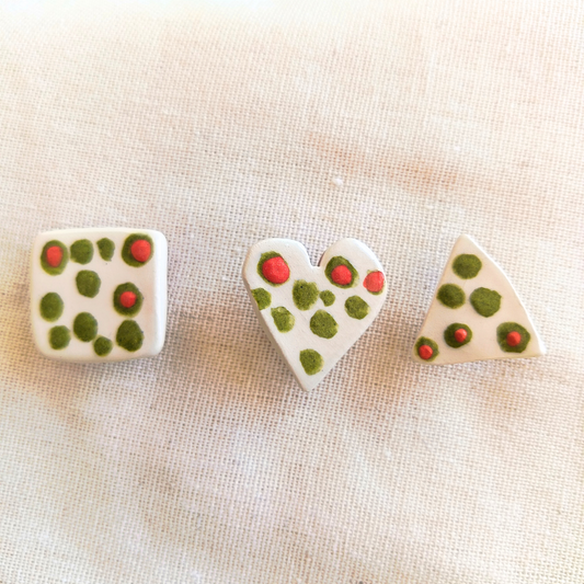 JARDÍN MÍNIMO · Trío de Aretes