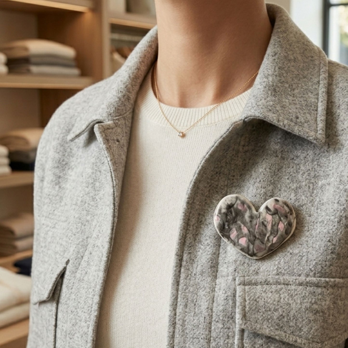 Pin Corazón ·  Mineral